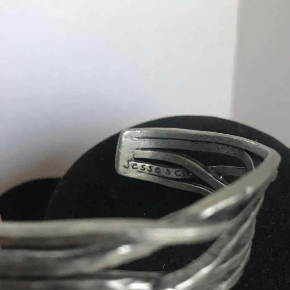 Jesse & Co Linear Abstract Cuff Made In Usa Cali - image 3